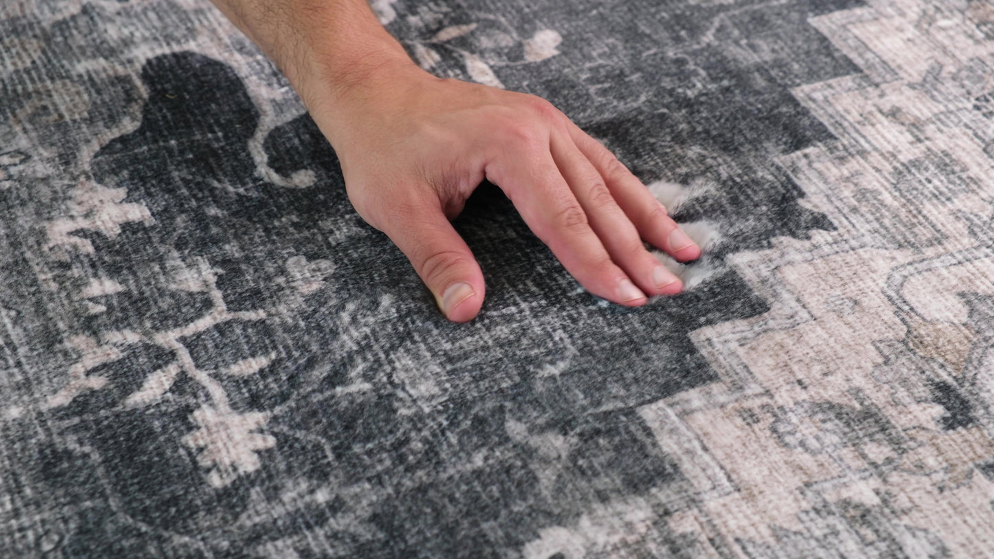 Prismatic:6925 Black Area Rug