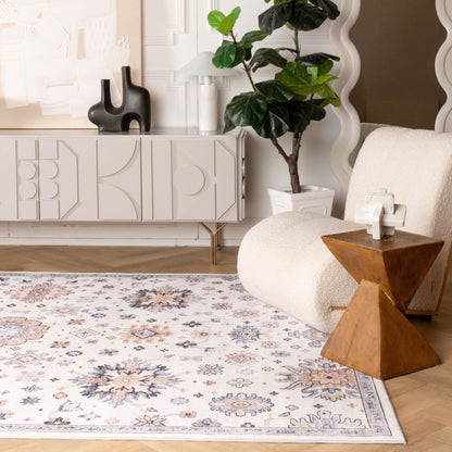 Prismatic:6933 Cream Area Rug