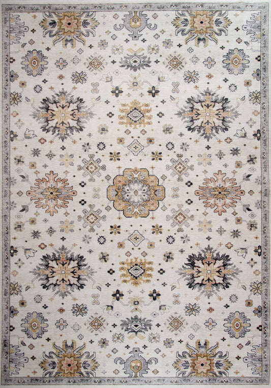 Prismatic:6933 Cream Area Rug