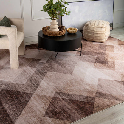 Sahara:4000 Brown Area Rug