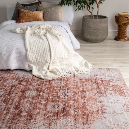 Sahara:4325 Rust Area Rug