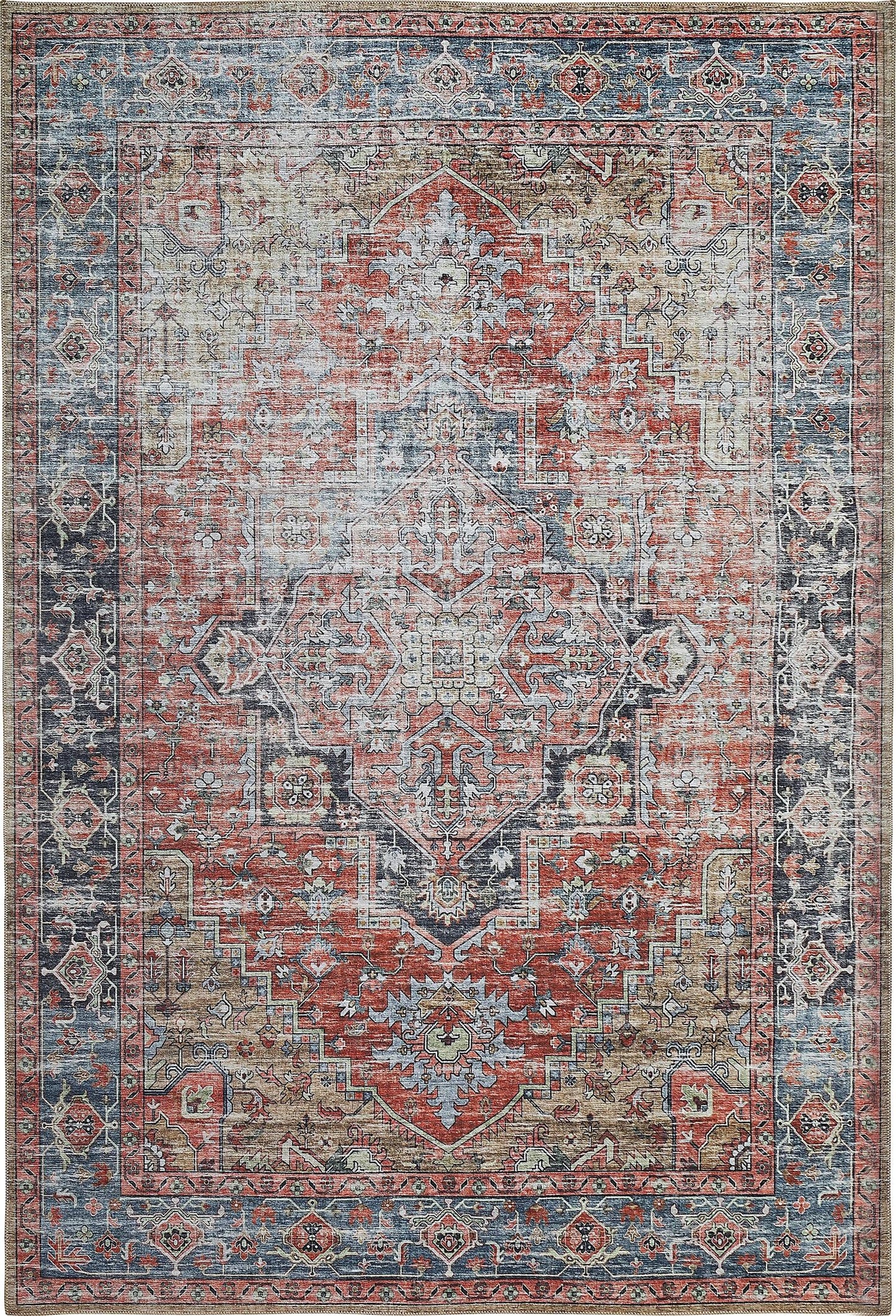 Sahara:4500 Rust Area Rug