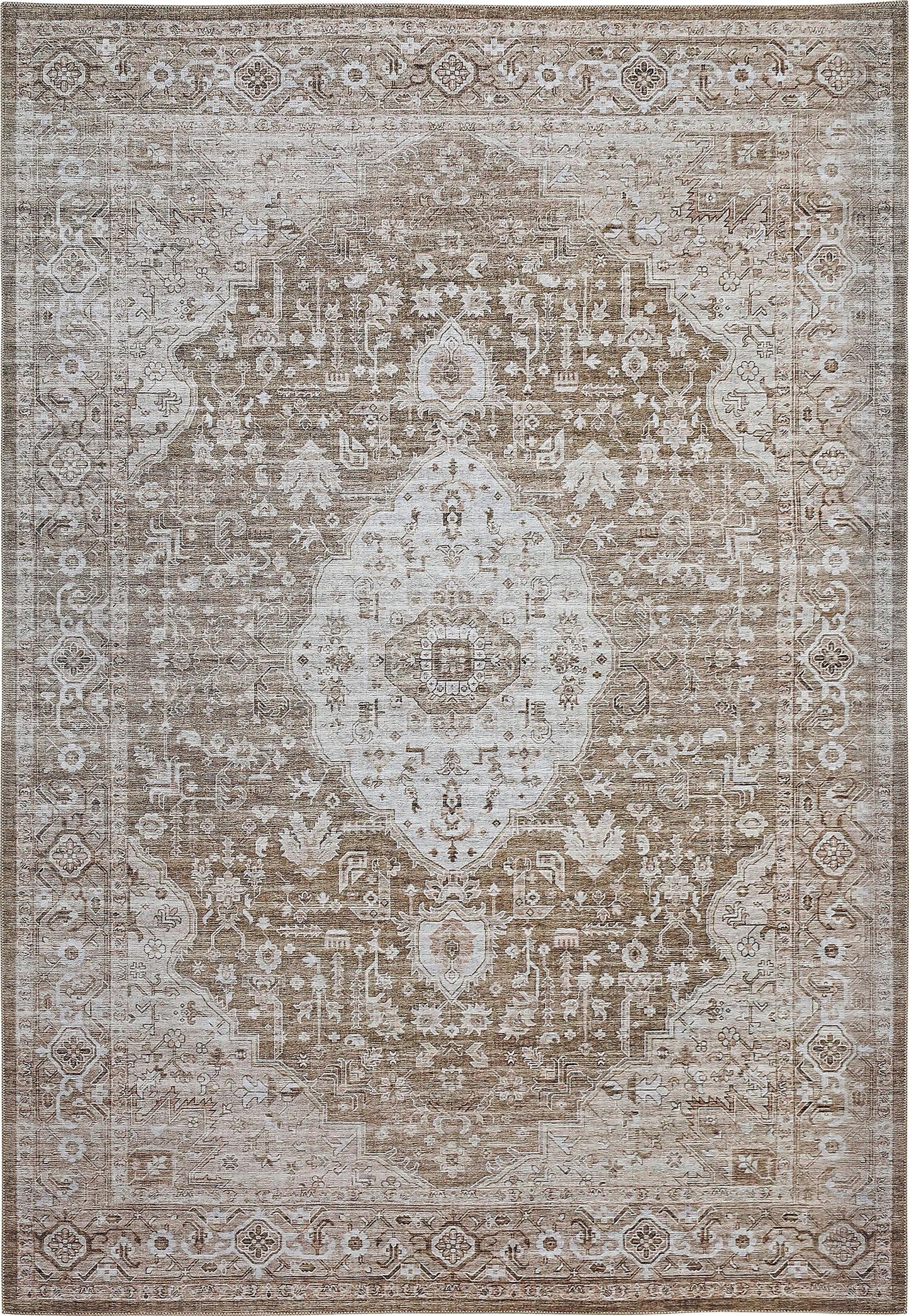 Sahara:4555 Beige Area Rug