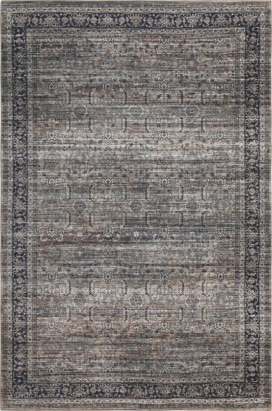 Sahara:4684 Brown Area Rug