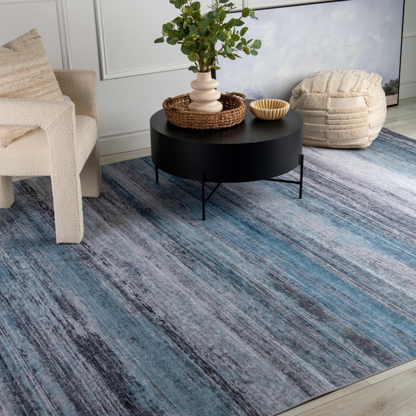 Sahara:5900 Turquoise Area Rug