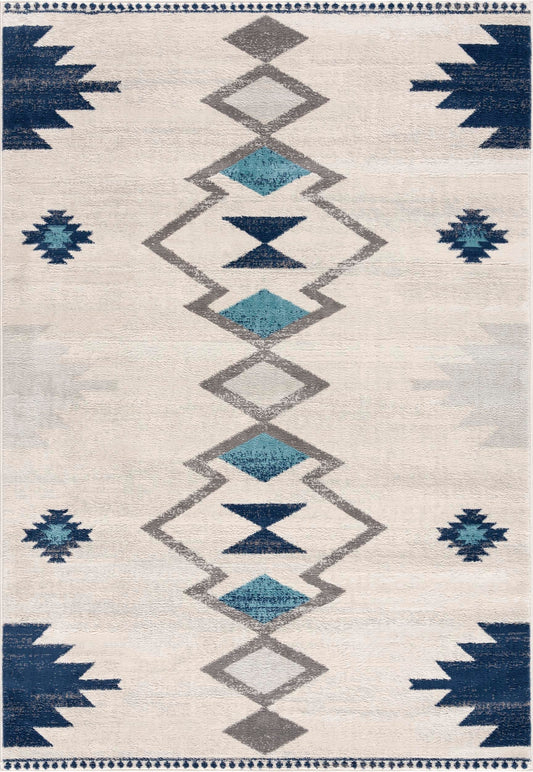 Splash:2890 Cream Area Rug