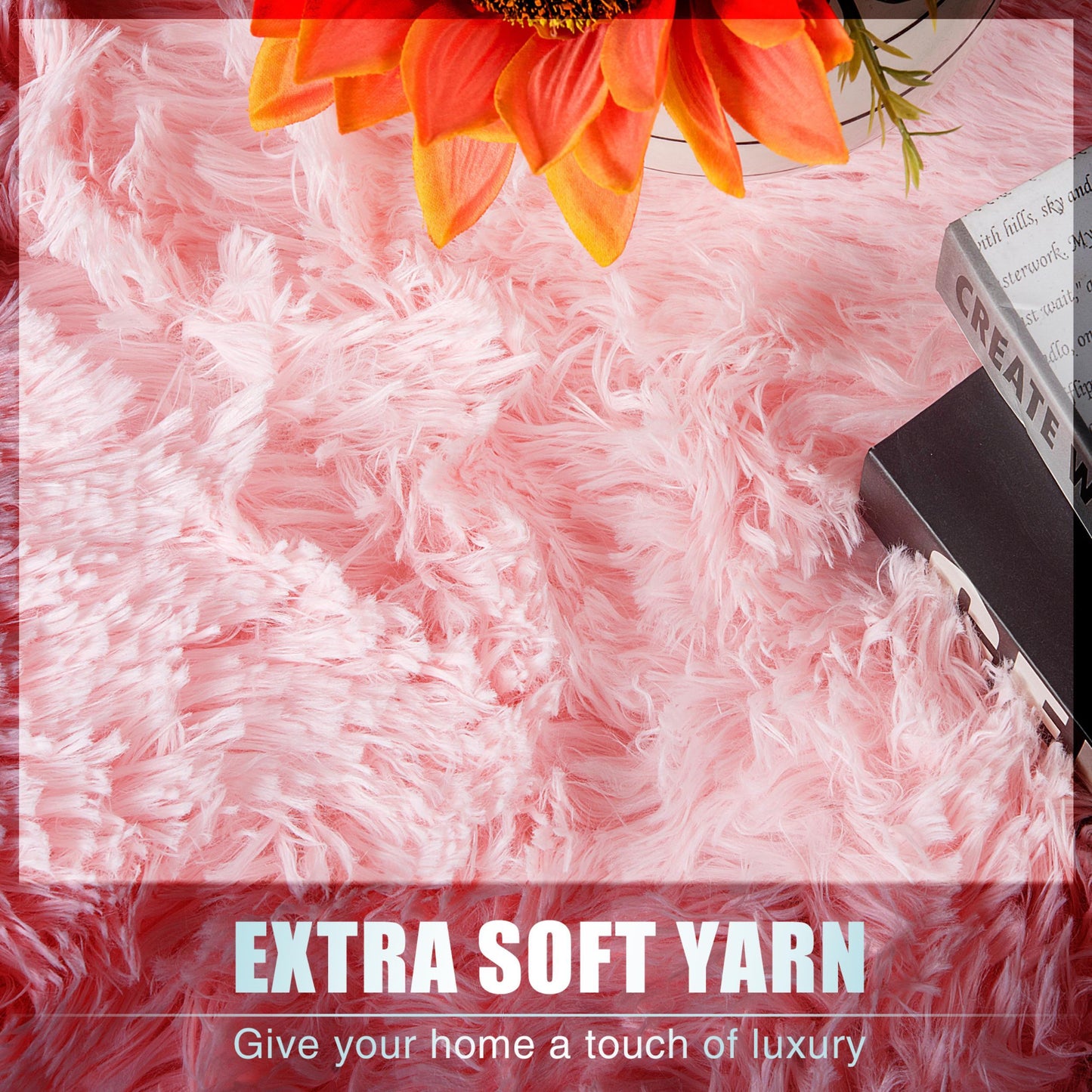 Super Soft:SS Pink Area Rug