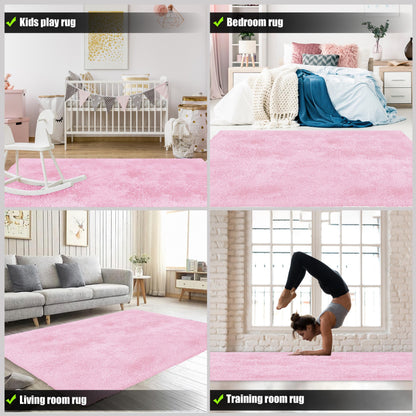 Super Soft:SS Pink Area Rug