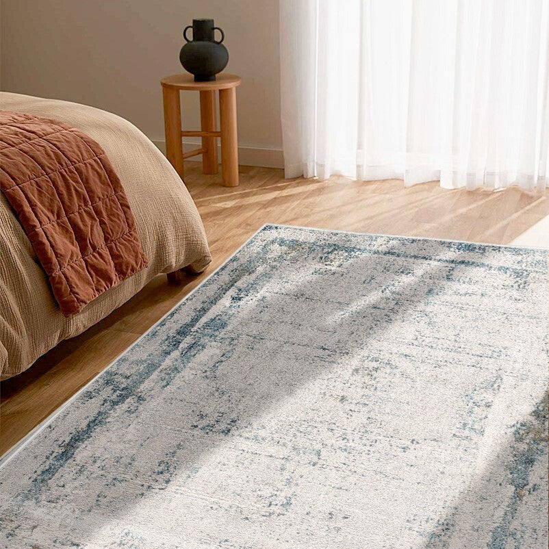 Stella:1094 Cream Blue Area Rug