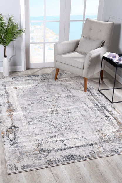 Stella: 1094 Cream Grey Area Rug