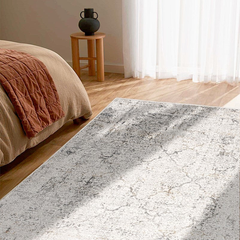 Stella:1099 Cream Grey Area Rug