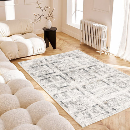 Stella:1119 Cream Grey Area Rug