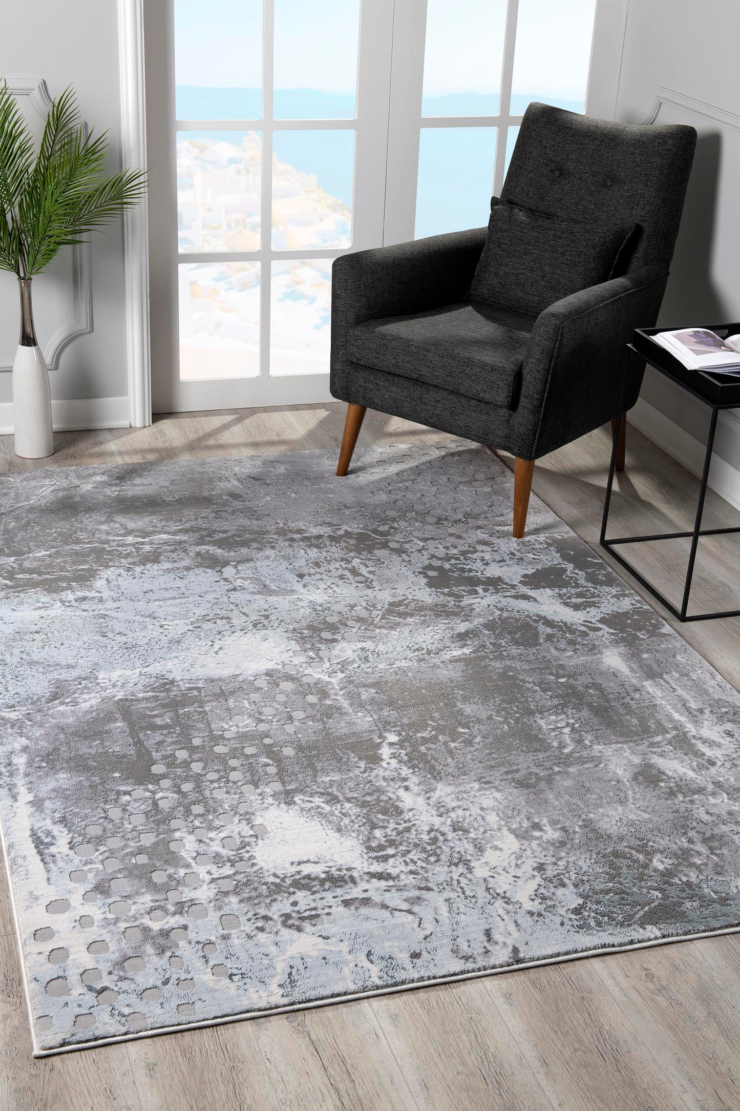 Sydney:5813C Blue Area Rug