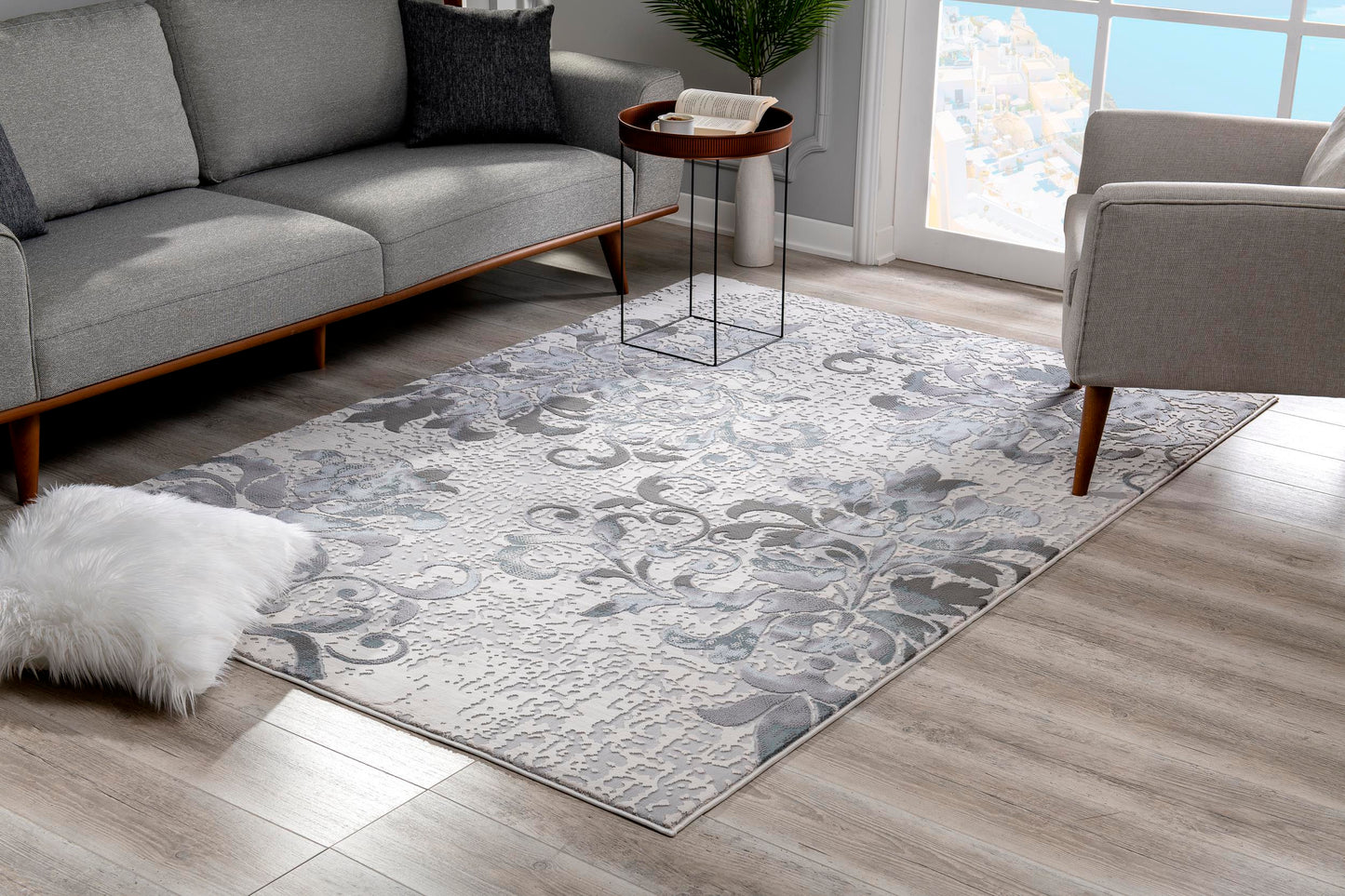 Sydney:6906 Blue Area Rug