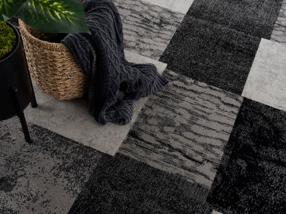 Vegas:1166 Grey Area Rug