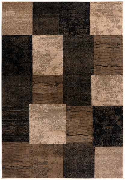 Vegas:1166 Brown Area Rug