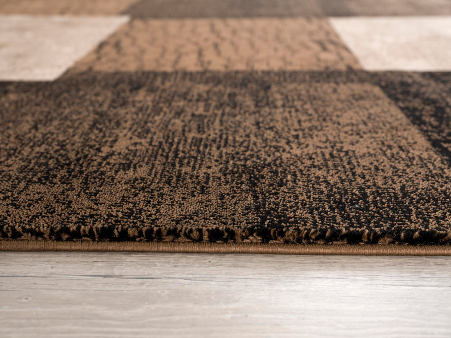 Vegas:1166 Brown Area Rug