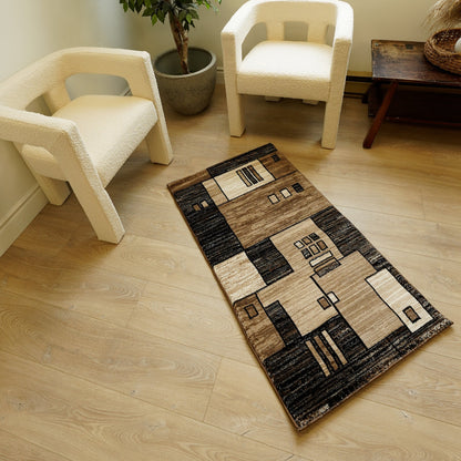 Vegas:6969 Beige Area Rug