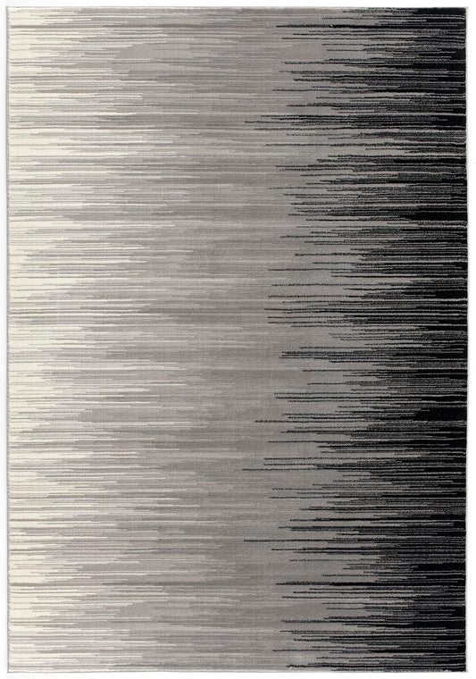 Vegas:7100 Black Area Rug