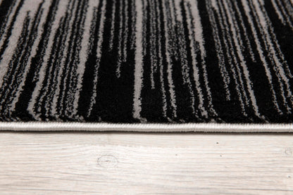 Vegas:7100 Black Area Rug