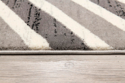 Vegas:9706 Grey Area Rug