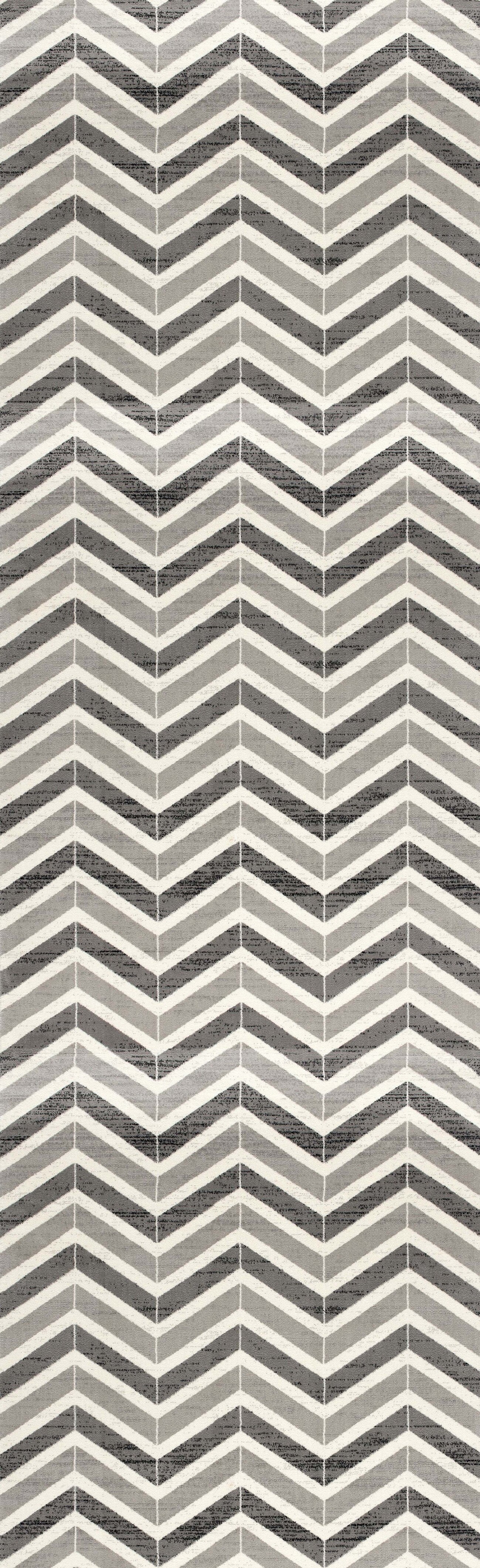 Vegas:9706 Grey Area Rug