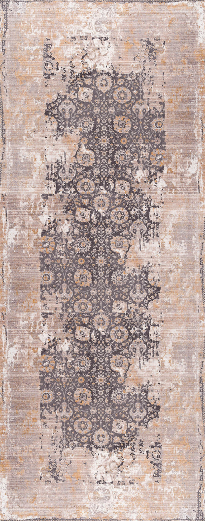 Vienna:1560 Grey Area Rug